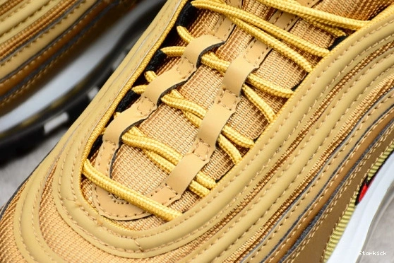 AIR METALLIC QS 884421-700 OG NIKE GOLD MAX 97 0824